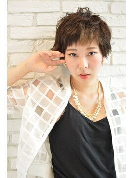 エス ヘアメイク スペース(es hair make space) 【武蔵小山es】大人可愛いマッシュショート