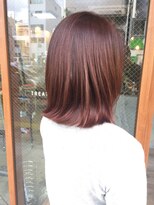 ニコアヘアデザイン(Nicoa hair design) 春を先取りピンク