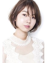 バジル(BASIL)&nbsp;BAS"IL☆キャメルグレージュ+ショートボブ