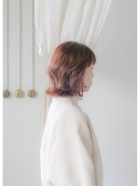 ホワイトルーム(White Room) 【長持ち&簡単】ピンクベージュボブ♪