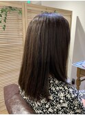 セミロングスタイル