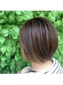 【Lee郡山】 夏のヘアアレンジ×ショートボブ