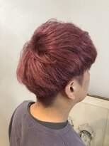 シアン(CYAN)&nbsp;【メンズマッシュショート×ピンクヘア】担当 中野れお