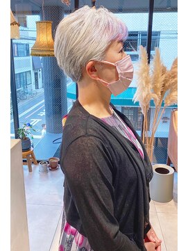 ティル(till) 【till】Gray hair ＋　ajisai