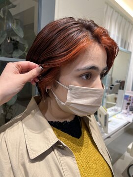 アンソル 戸田店(N'SOL) オレンジフェイスフレーミング