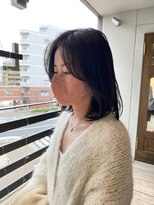 リバレッジ 広尾(Leverage) フェイスレイヤーボブ【恵比寿・広尾】小滝楓