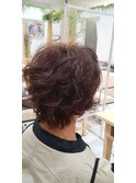 《HAIRZ》林真紀　　大人女子のくせ毛風ショ－トスタイル