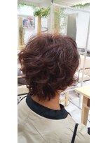 ヘアーズ イオンモール徳島(HAIRZ) 《HAIRZ》林真紀　　大人女子のくせ毛風ショ－トスタイル