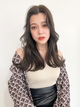 ネス(ness) ［ness］韓国風顔まわりレイヤー/ピスタチオラテ