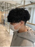波巻きスパイラルパーマ