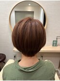 大人健康美髪ショート☆髪質改善カラー