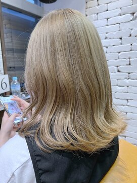 ザ カラー ラボ(THE COLOR LABO) ブリーチ　ホワイトベージュ