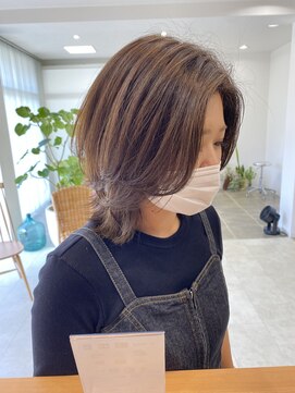 シンス(Since) くびれボブ/洗いっぱなしボブ/ミディアムヘア/夏目寧々