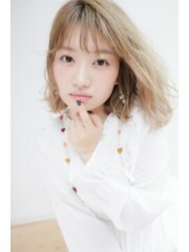 ウィズ 松戸五香店(Wiz) ミルクティーアッシュボブ