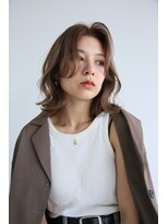 エヌ トーキョー(enu TOKYO) フェイスレイヤー ミディアム くびれヘア