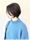 大人ショートボブ