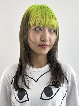 ランズサンズ 表参道(runsuns) ダブルカラーハイトーンカラーケアブリーチインナーカラー