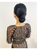 ツヤ×シニヨンhair
