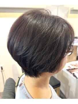 アクロ ヘアー(ACRO HAIR) 大人髪質改善カラーカット ショートスタイル