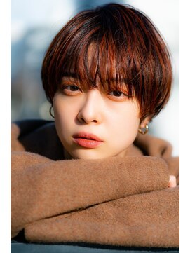 オルカ(orca) 【山本】オレンジハイライト×マッシュショート