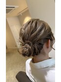 ヘアアレンジ♪ダウンスタイル♪