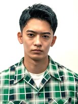 ビンゴ(BINGO)&nbsp;1970黒髪スキンフェード刈り上げツーブロック束間短髪バーバー