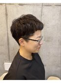 パーマ×ショート
