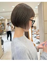 モリオ フロム ロンドン サッポロファクトリー店(morio FROM LONDON)&nbsp;【morio札幌】札幌ボブ　大人かわいい丸みショートボブ