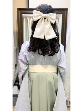 ストーリア 川崎店(STORIA) 【STORIA川崎店】袴×ハーフアップ×リボン