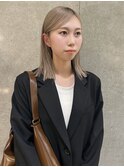黒髪/ボブルフ/ネビージュ/小顔/ワンレン/梅田/髪質改善/前髪