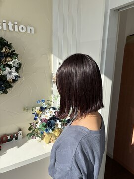 ヘア ポジション HAIR Position 能代北店 ミニボブ
