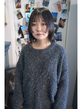 クイン(qin) 姫カットニュートラルボブ