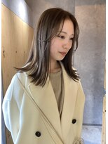 リット(lit)&nbsp;ブリーチ無しでミルクティー