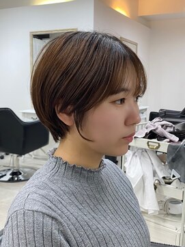 クレム 博多駅店(ChLem) 丸みショート　髪質改善　博多美容室
