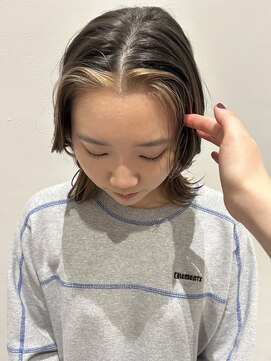 ウクラ バイ レシッド 池袋(uchla by rcid) face flaming color☆こなれインナーカラー