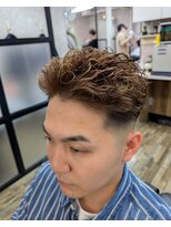 ティーズ バーバー T's BARBER スキンフェード+メッシュ