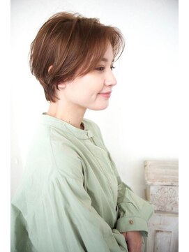クレドガーデン 柏(CRED GARDEN) ボリュームショートカット×ひし形ショートボブ20代30代40代50代
