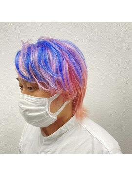 アルケム 学芸大学(AlChem) 【Hana指名】暖色系に、青[学芸大学前/ハイトーン]