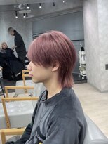 ハイライト/マッシュパーマ/ウルフ/アッシュブラック/渋谷駅