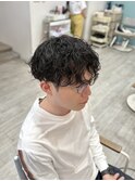 姫路メンズ/大人シャドウパーマ