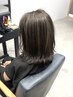 白髪ぼかしハイライト（プチスパ+ホームケアトリートメント付き） ￥17000