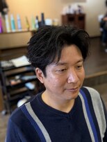 クラッキ ヘアークリエイション(CRAQUE hair creation)&nbsp;フェザーショート×センターパート