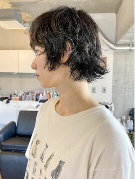 ハイジア(hygea) 地毛風☆ラフウェーブ☆ウルフパーマ☆ウルフボブ☆レイヤーボブ