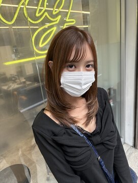 キング 梅田店(K!ng) 縮毛矯正髪質改善ハイライトレイヤーカット梅田美容室エクステ