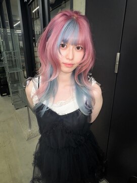 キオク(KIOX) ホワイトカラー/リタッチ/レイヤーカット/ハイトーン/髪質改善