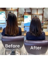 サトシオダクラ(SATOSHI ODAKURA)&nbsp;動きと軽さのあるレイヤーロングカール