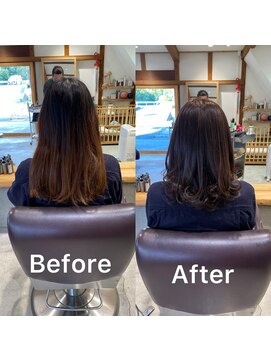  動きと軽さのあるレイヤーロングカール