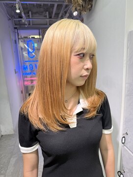 グロウ 渋谷西口(grow) 【ブロンド×ブラウン/ルーツカラー】