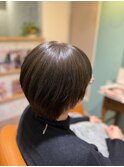 ミントグレージュショート