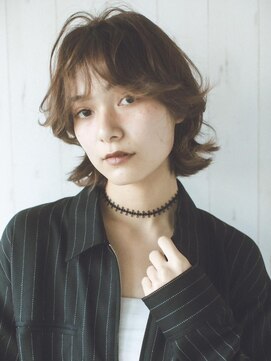 ホヌア(hoNua.) パーマ ニュアンスパーマ レイヤーボブ ゆるふわボブ 20代 30代